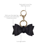 Itzy Ritzy Boss Bow™ Keychain Charm