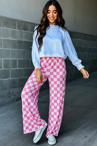 Victory Lap Pants (Pink/White)