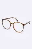 Blue Light Block Oversize Round Glasses