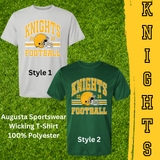 Let's Go Knights Football Tee