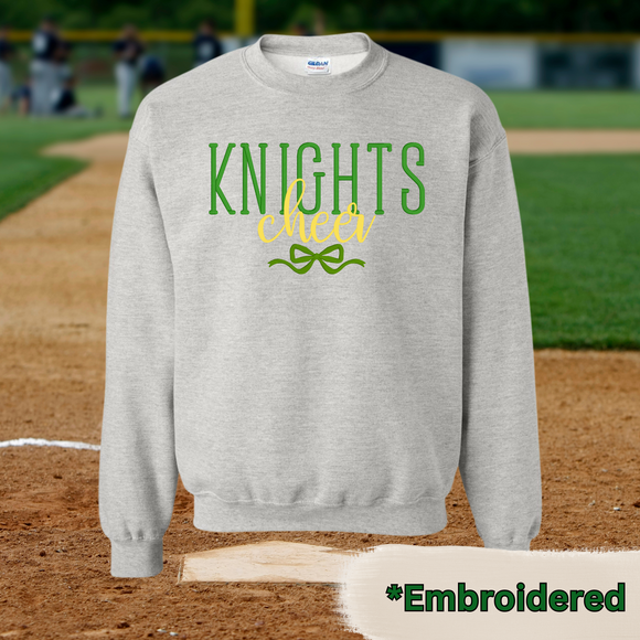 Knight Bow Crewneck Sweatshirt