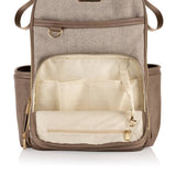 Itzy Ritzy Vanilla Latte Boss Plus™ Backpack Diaper Bag