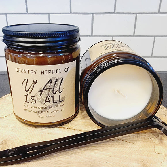 Y'All is All Apothecary-Inspired Candle