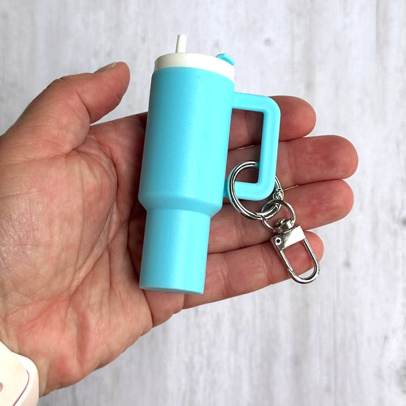 Mini Tumbler Keychain/Carry Storage Container