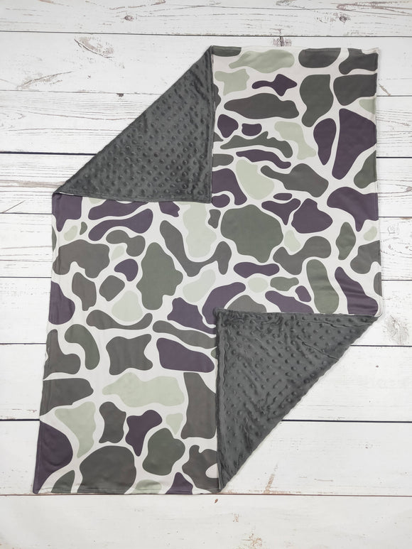 Baby Camouflauge Print Blanket