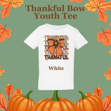 Thankful Bow Youth Tee