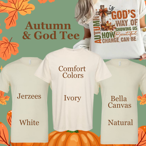 Autumn & God Tee