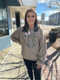 Camo Monogram Crewneck