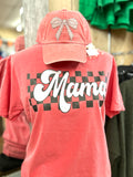 Mama Checkerboard Tee