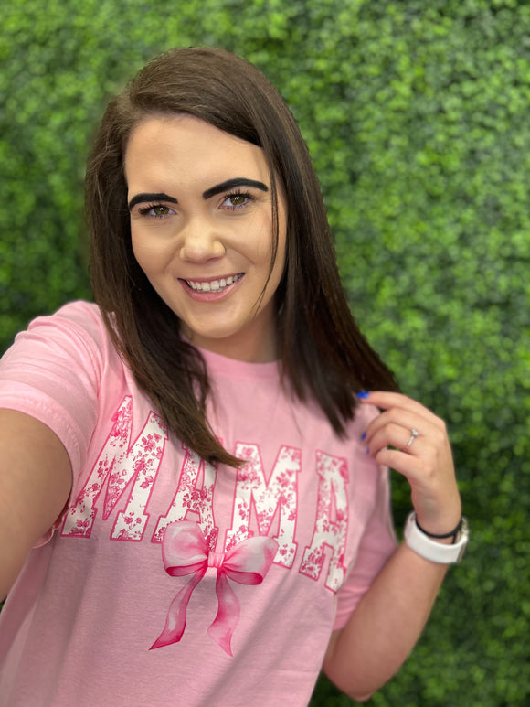 Pink Mama Chinoserie Tee