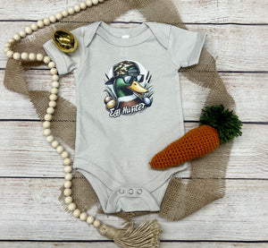 Egg Hunter Boys Onesie