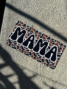 CAMO MAMA LICENSE PLATE