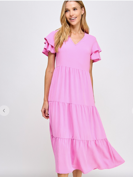 Pretty In Pink Midi