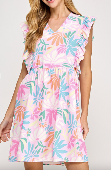 Spring Leaf Dress