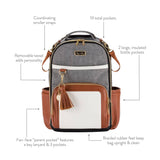 Itzy Ritzy Vanilla Latte Boss Plus™ Backpack Diaper Bag