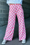 Victory Lap Pants (Pink/White)