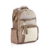 Itzy Ritzy Vanilla Latte Boss Plus™ Backpack Diaper Bag